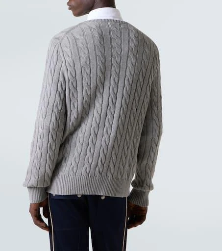 商品Ralph Lauren|绞花针织棉质毛衣,价格¥2023,第4张图片详细描述