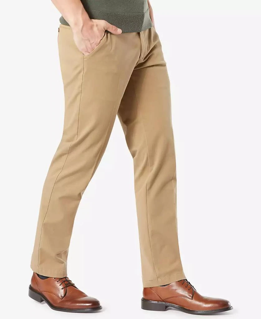 商品Dockers|Men's Workday Smart 360 Flex Straight Fit Khaki Stretch Pants,价格¥305,第3张图片详细描述