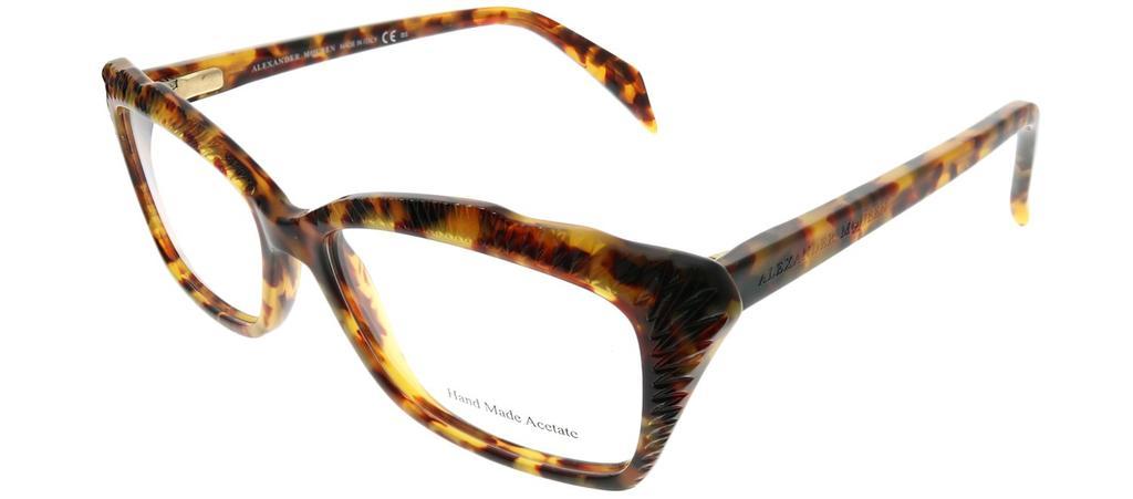 商品Alexander McQueen|Alexander McQueen AMQ 4205 Cat-Eye Eyeglasses,价格¥293,第4张图片详细描述