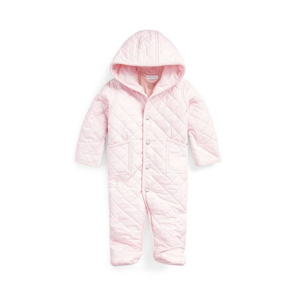 商品Ralph Lauren|Baby Boys Water-Repellent Hooded Barn Bunting One Piece,价格¥752,第1张图片