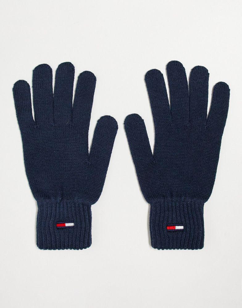 Tommy Jeans flag gloves in blue商品第1张图片规格展示