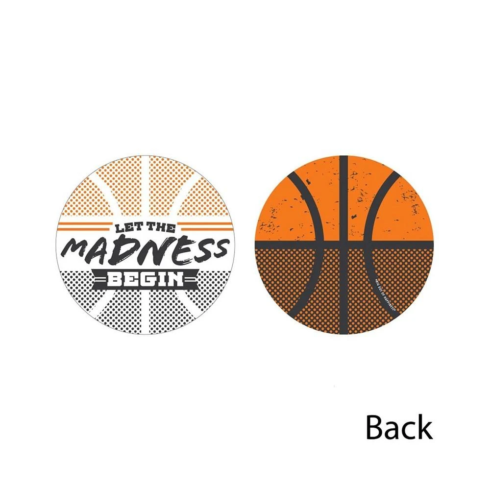 商品Big Dot of Happiness|Basketball - Let The Madness Begin - Decorations DIY Party Essentials - 20 Ct,价格¥120,第2张图片详细描述