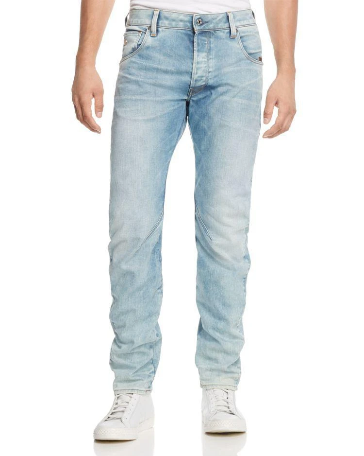 商品G-Star|5620 3D Slim Fit Jeans in Light Blue Wash,价格¥854,第1张图片