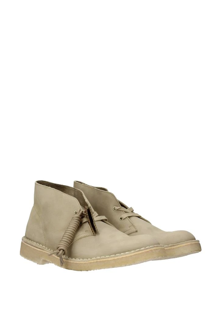 商品Clarks|Ankle Boot desert Suede Beige Tan,价格¥521,第2张图片详细描述