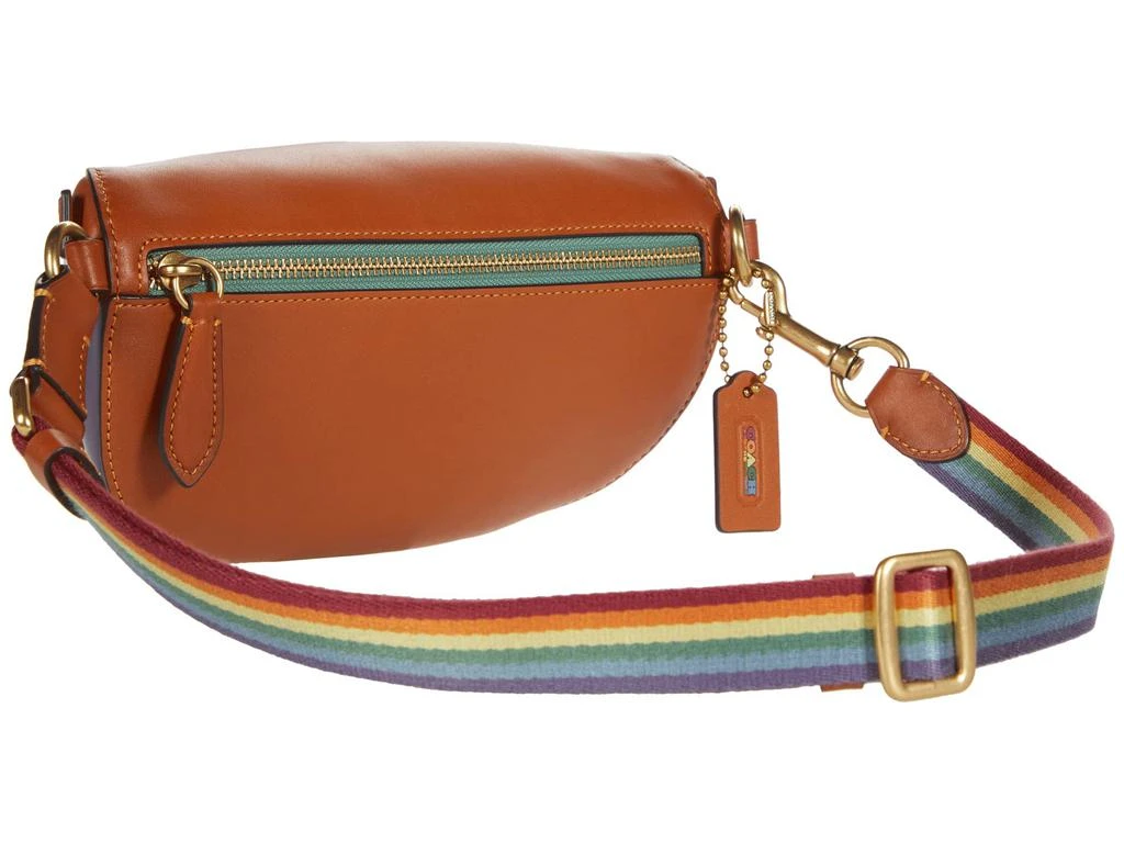 商品Coach|Pride Rainbow Puffy Quilted Chain Belt Bag,价格¥771,第2张图片详细描述