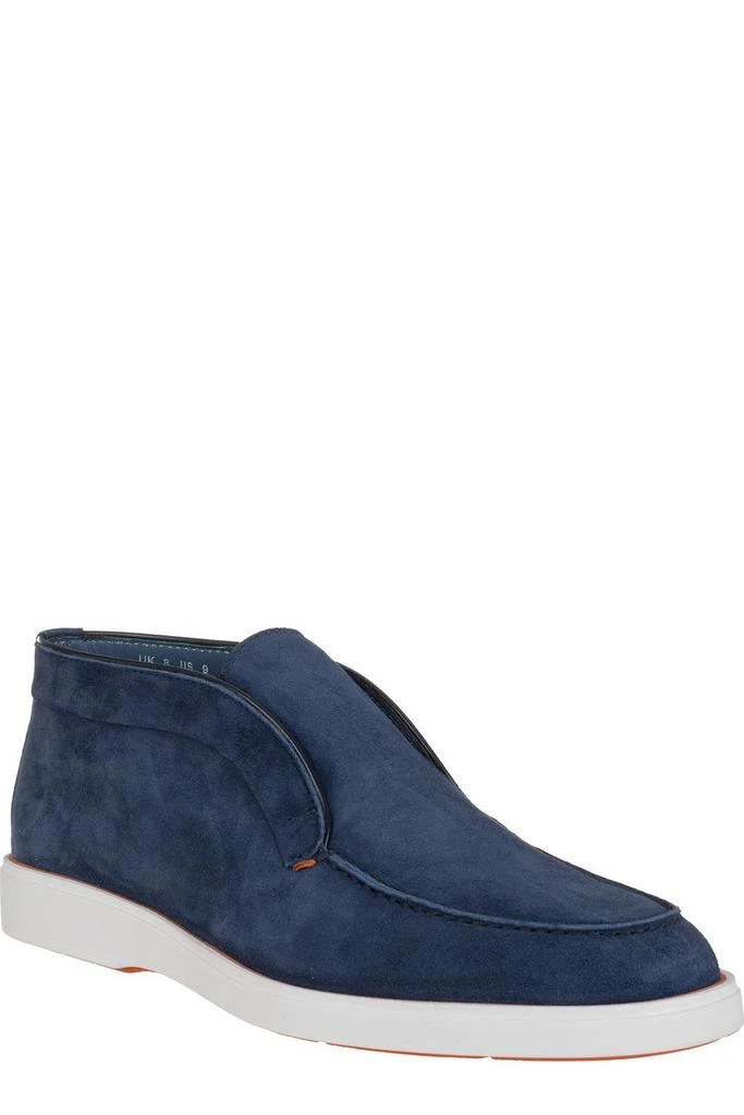 商品Santoni|Santoni Drangon Almond Toe Slip-On Boots,价格¥2966,第2张图片详细描述