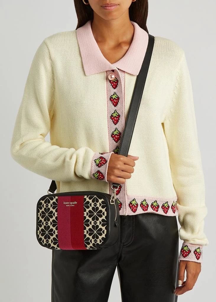商品Kate Spade|Spade-jacquard canvas cross-body bag,价格¥2396,第5张图片详细描述