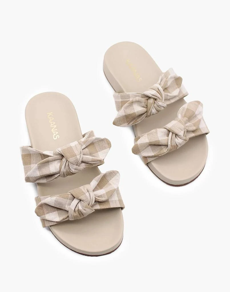 商品Madewell|KAANAS CORA DOUBLE BOW ESPADRILLE SANDAL,价格¥872,第1张图片