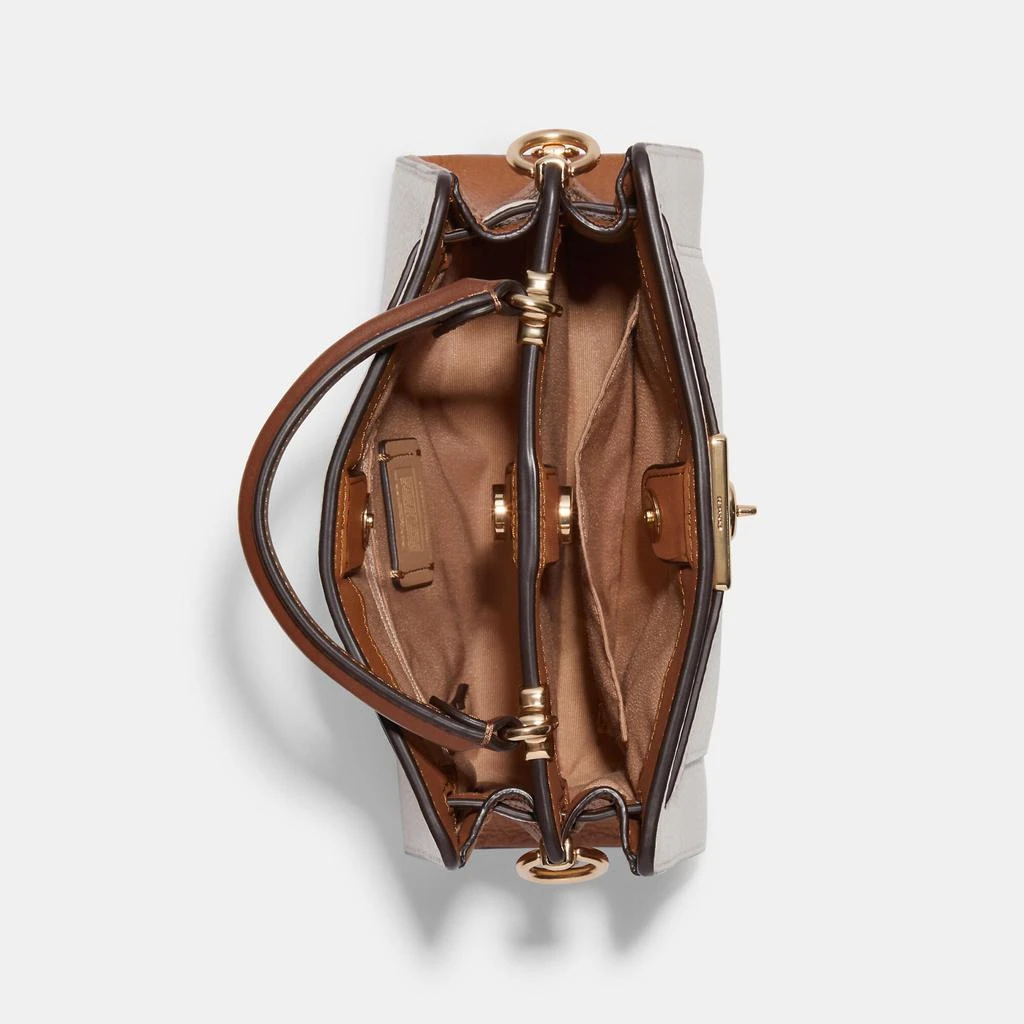 商品Coach|蔻驰Mini Lane手提包拼色单肩斜挎包,价格¥945,第3张图片详细描述