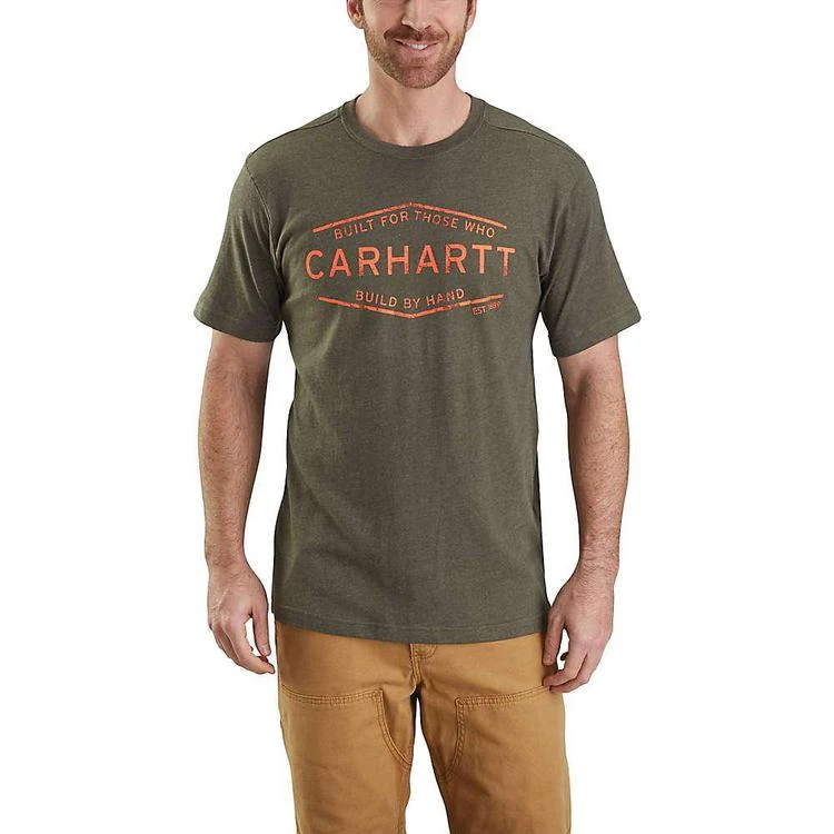 商品Carhartt|Carhartt Men's Maddock Graphic Build by Hand SS T-Shirt,价格¥124,第2张图片详细描述