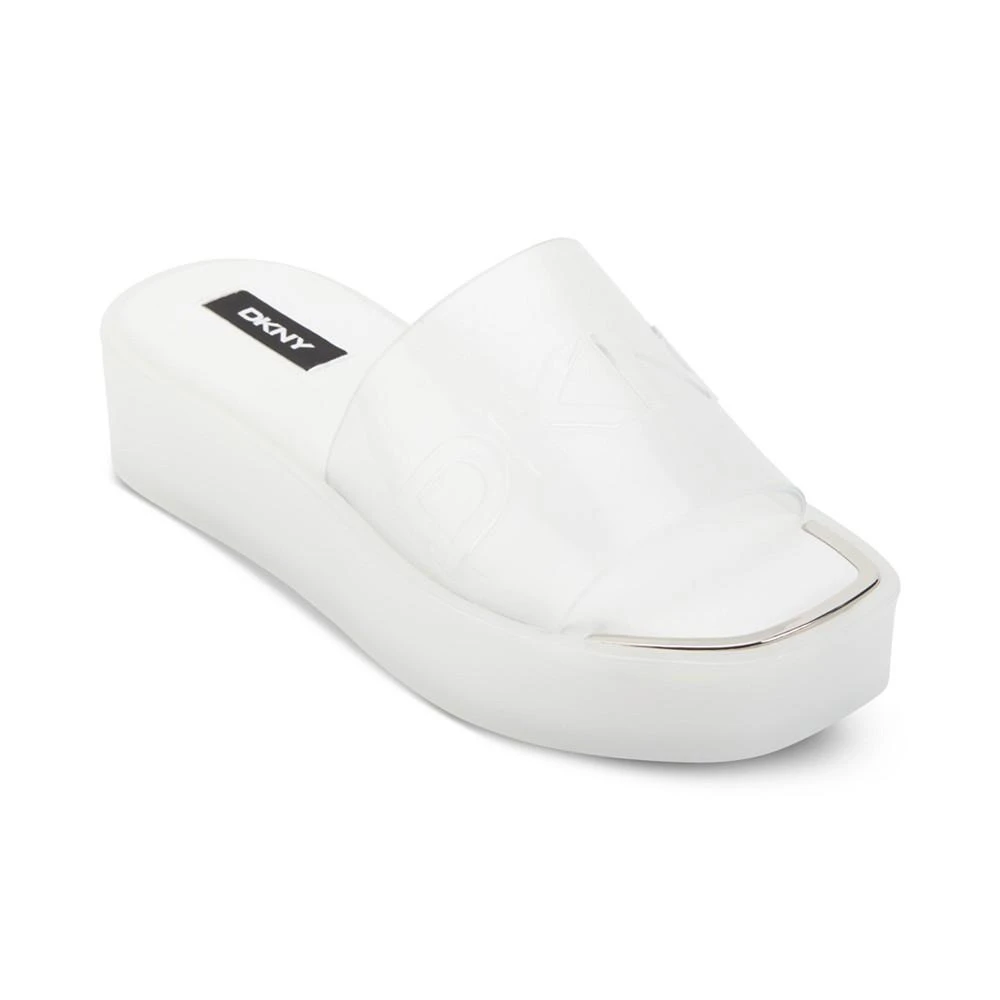 商品DKNY|Women's Laren Platform Slide Sandals,价格¥222,第1张图片
