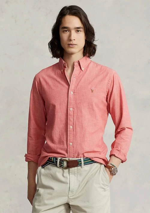 商品Ralph Lauren|Ralph Lauren Classic Fit Cotton Shirt,价格¥478,第1张图片