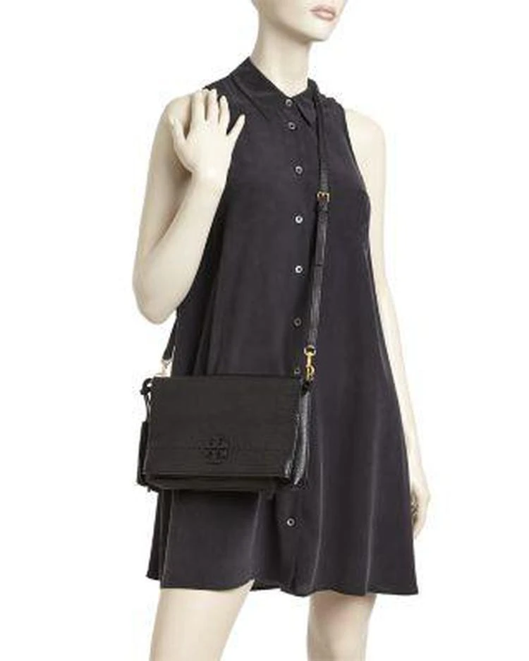 商品Tory Burch|McGraw Fold-Over Leather Crossbody,价格¥2978,第2张图片详细描述