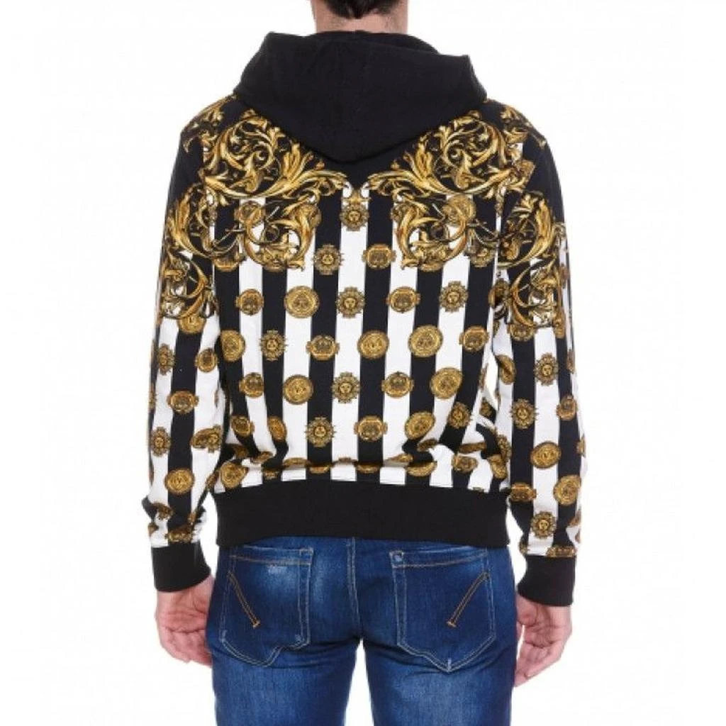 商品Versace|Versace Jeans Couture Printed Hooded Sweatshirt,价格¥2866,第3张图片详细描述