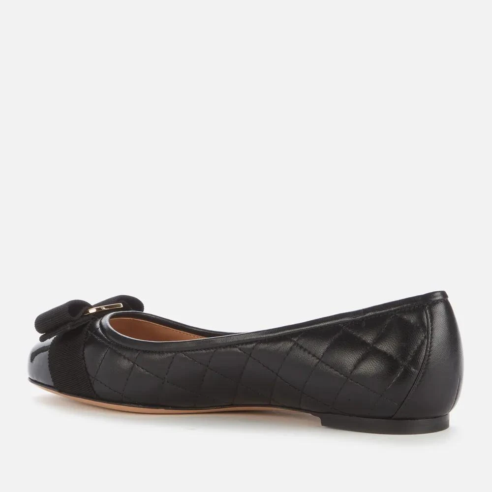 商品Salvatore Ferragamo|Ferragamo Women's Varina Quilted Leather Ballet Flats,价格¥2204,第2张图片详细描述