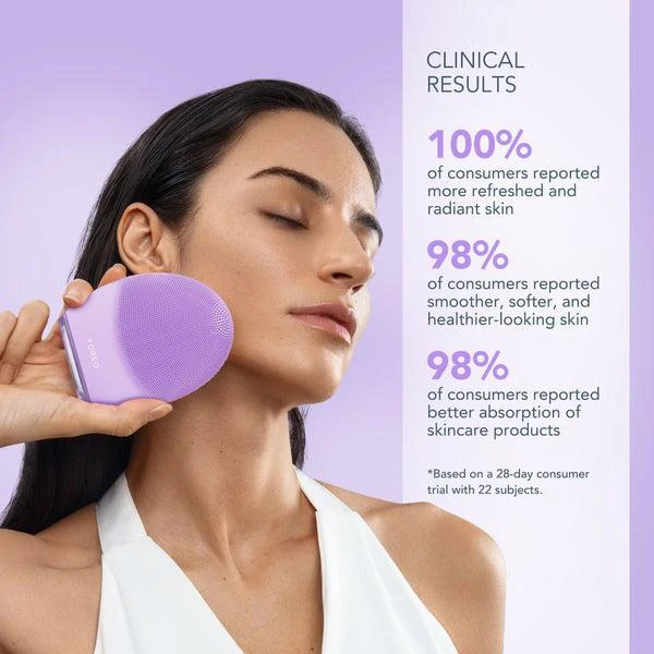 商品Foreo|FOREO LUNA 4 Smart Facial Cleansing and Firming Massage Device - Sensitive Skin,价格¥2263,第4张图片详细描述