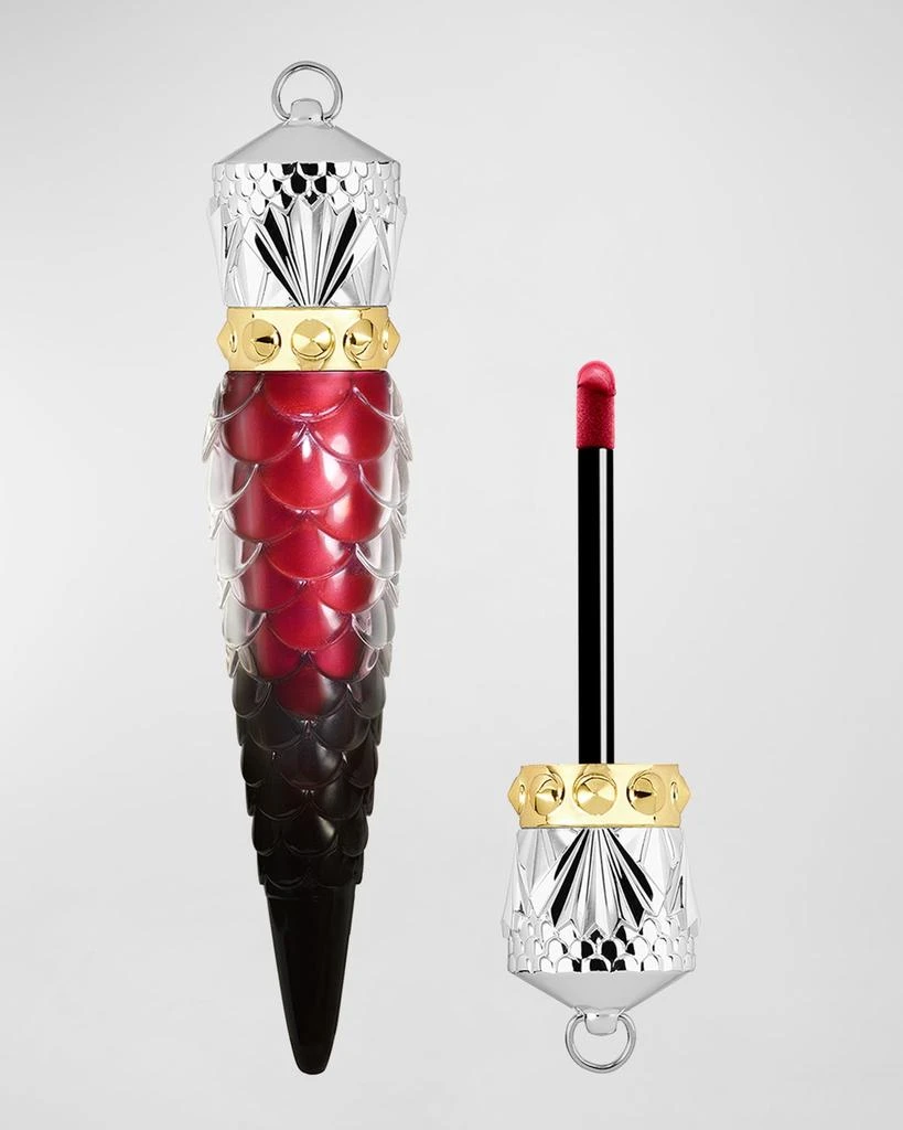 商品Christian Louboutin|Rouge Louboutin Metallic Matte Fluid Lip Color,价格¥733,第1张图片