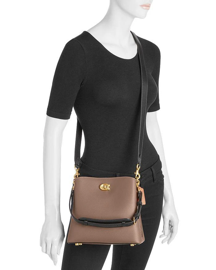 商品Coach|Willow Small Leather Bucket Bag,价格¥2631,第2张图片详细描述