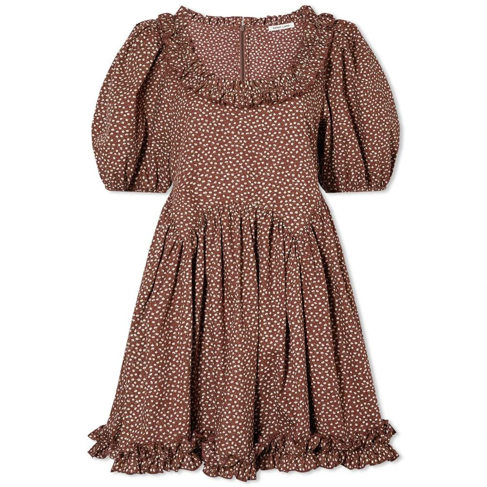 商品Sandy Liang|Sandy Liang Floral Print Egret Dress,价格¥2133,第1张图片