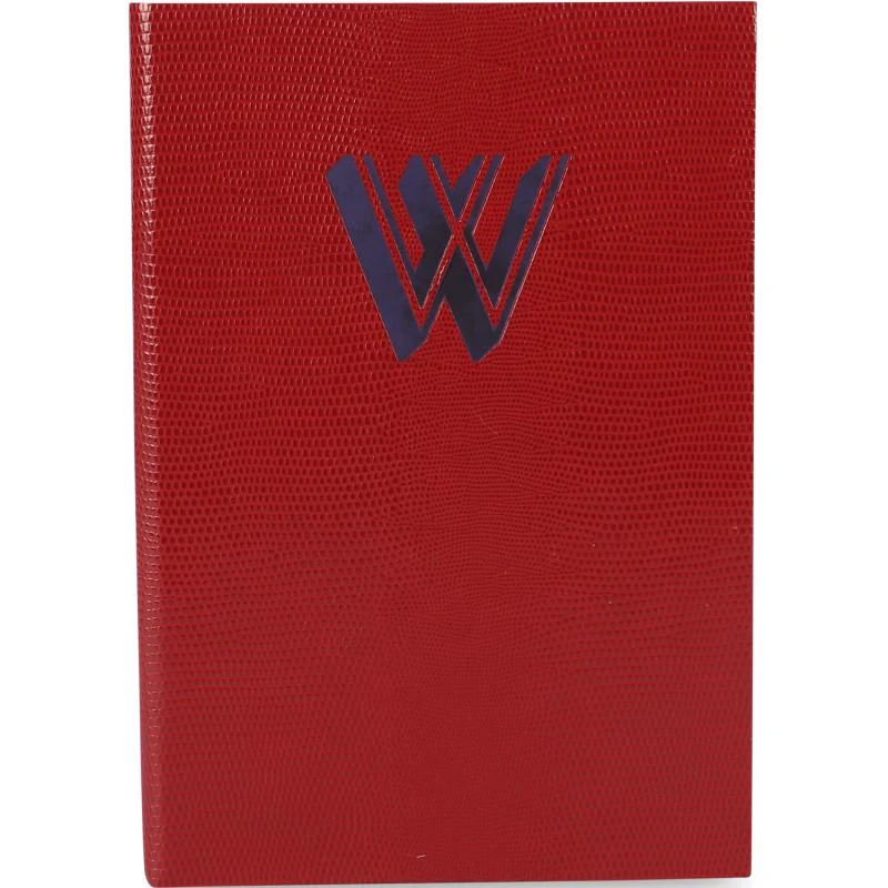商品Sloane Stationery|Letter w designer notebook in red,价格¥395,第1张图片