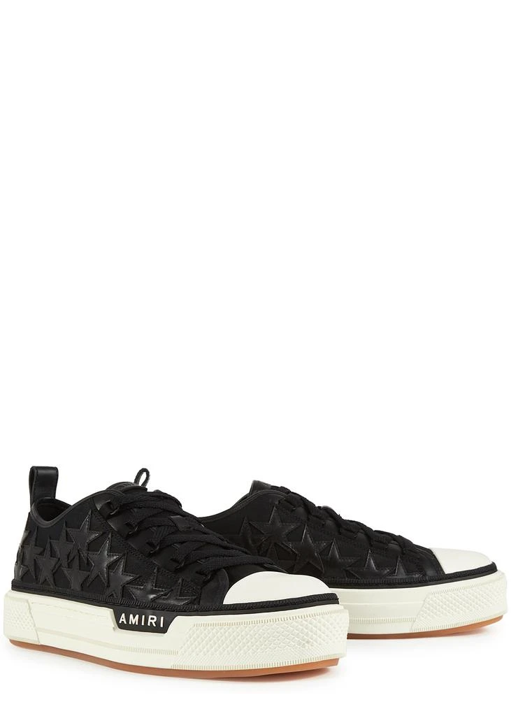 商品AMIRI|Stars black canvas sneakers,价格¥5256,第2张图片详细描述