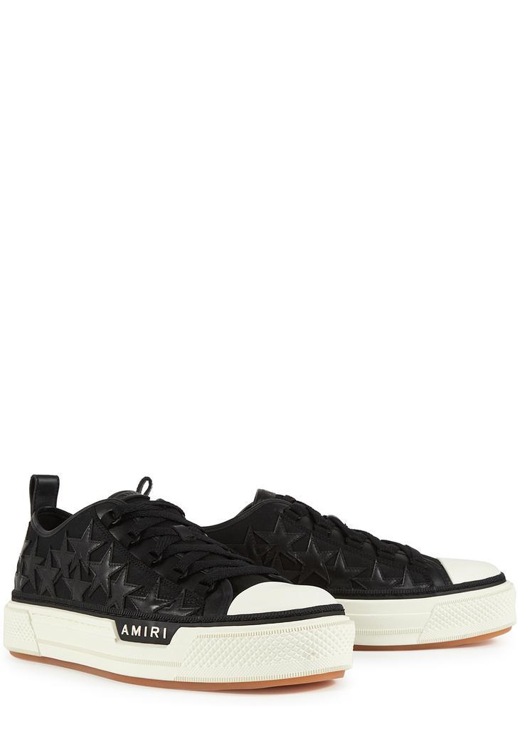 商品AMIRI|Stars black canvas sneakers,价格¥4627,第4张图片详细描述