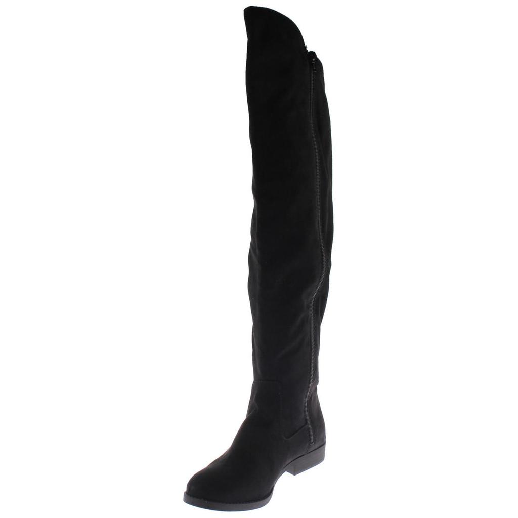 Style & Co. Women's Hadleyy Faux Suede Over-The-Knee Riding Boots商品第1张图片规格展示