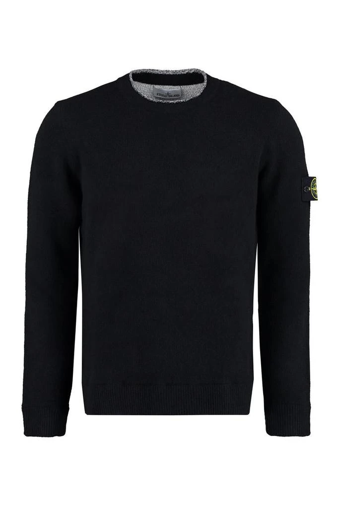 商品Stone Island|STONE ISLAND WOOL BLEND PULLOVER,价格¥2819,第1张图片