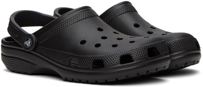 商品Crocs|Black Classic Clogs,价格¥214,第4张图片详细描述