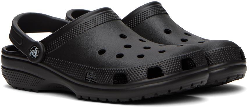 商品Crocs|Black Classic Clogs,价格¥420,第6张图片详细描述