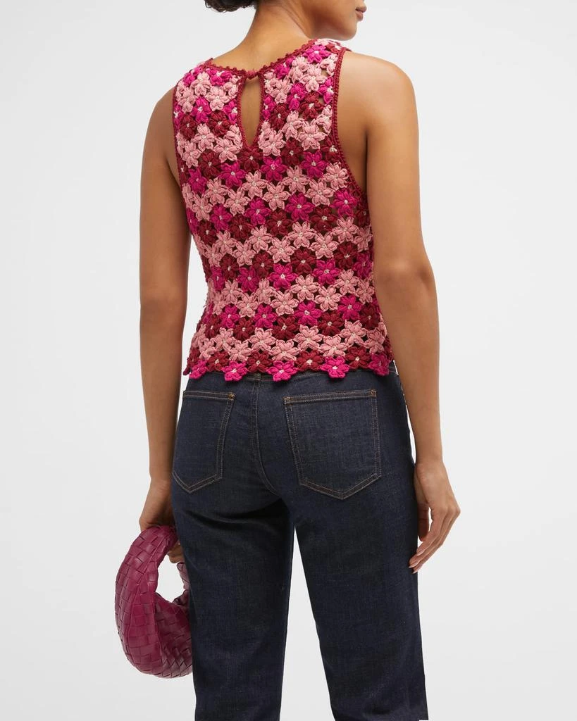 Reva Flower Crochet Tank Top 商品