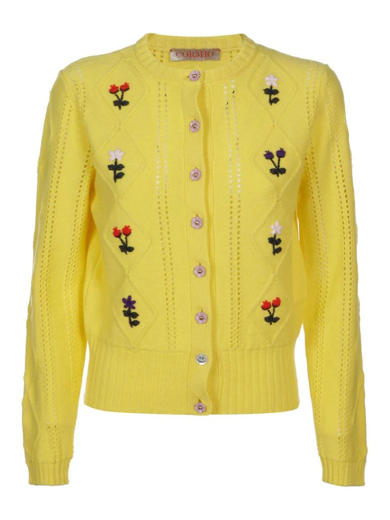 商品CORMIO|Cormio Oma Floral Embroidery Cardigan,价格¥2336,第1张图片