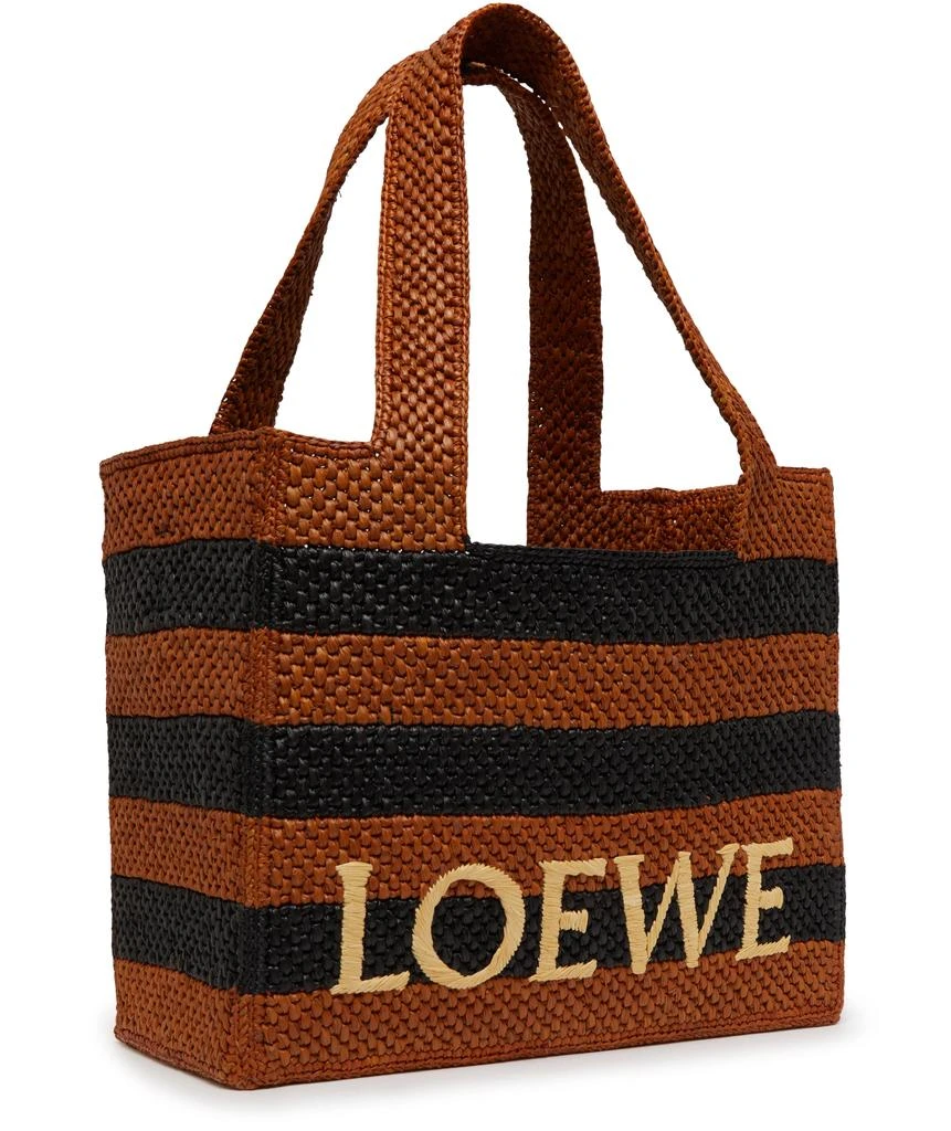 商品Loewe|Loewe font 中号条纹托特包,价格¥16233,第3张图片详细描述