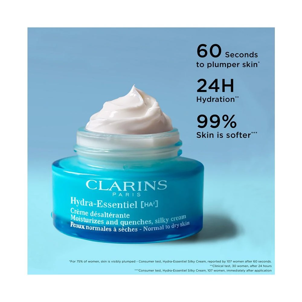 商品Clarins|4-Pc. Hydra-Essentiel Skincare Starter Set with Double Hyaluronic Acid,价格¥392,第3张图片详细描述