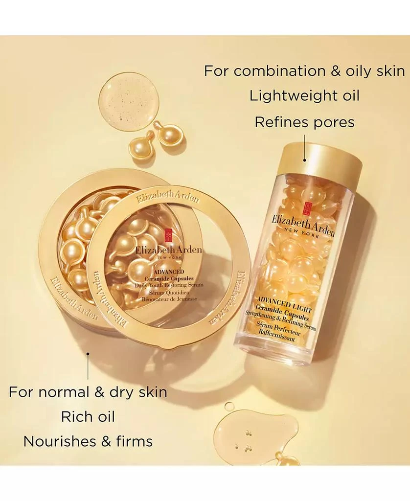 商品Elizabeth Arden|Advanced Light Ceramide Capsules Strengthening & Refining Serum, 30 capsules,价格¥419,第2张图片详细描述