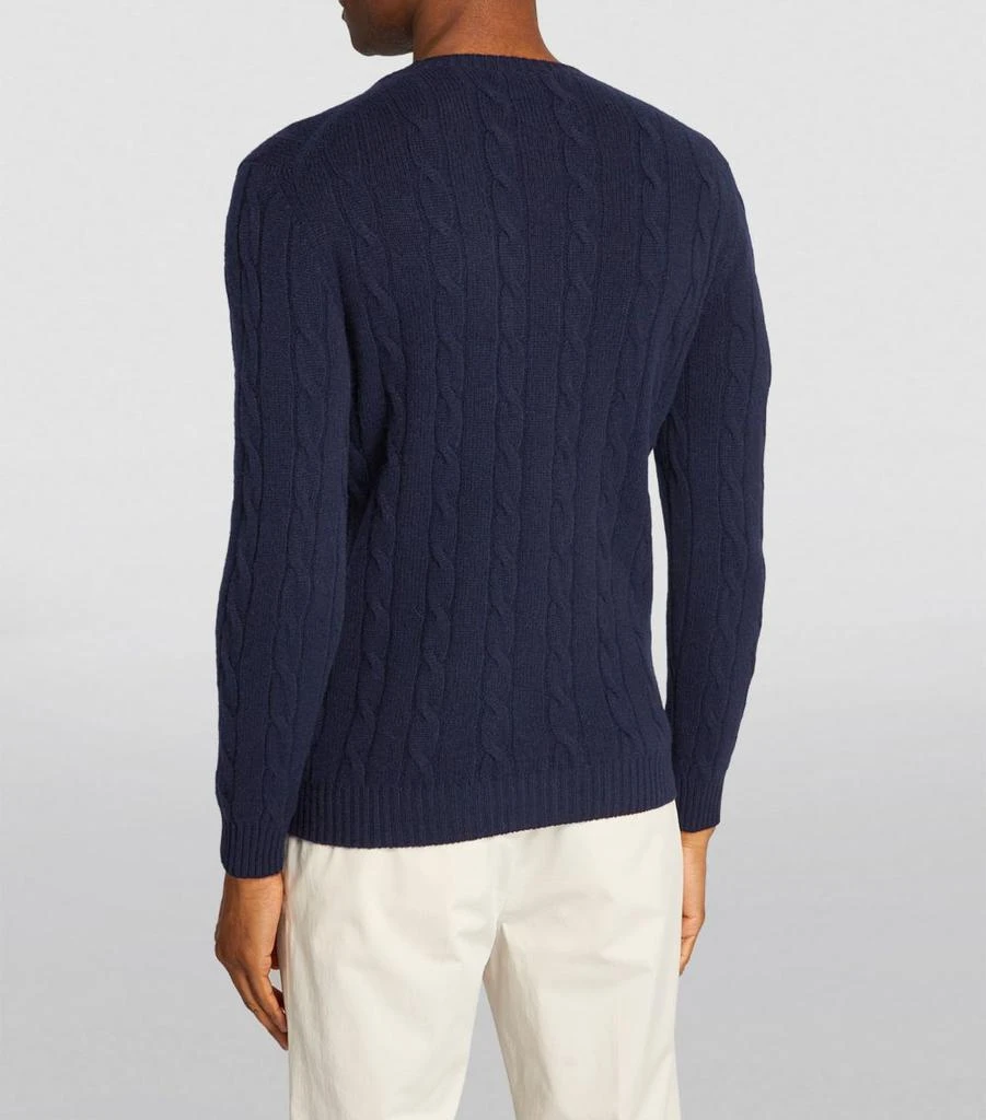 商品Harrods|Cashmere Cable-Knit Sweater,价格¥3512,第4张图片详细描述