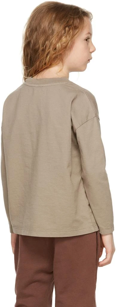 商品Wynken|Kids Taupe Yeux Long Sleeve T-Shirt,价格¥376,第4张图片详细描述