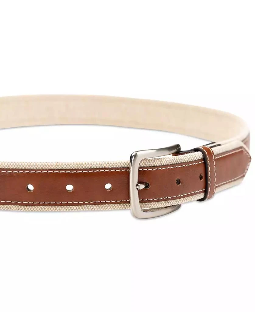 商品Club Room|Men's Canvas Overlay Belt, Created for Macy's,价格¥202,第5张图片详细描述