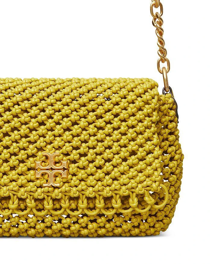 商品Tory Burch|Kira Small Woven Leather Shoulder Bag,价格¥5227,第4张图片详细描述