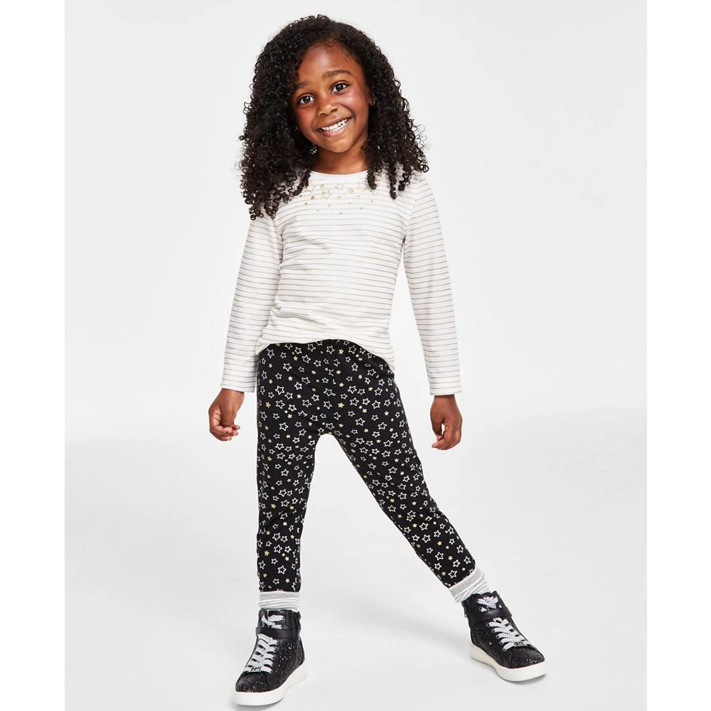 商品Epic Threads|Toddler & Little Girls Star Print Leggings, Created for Macy's,价格¥43,第1张图片