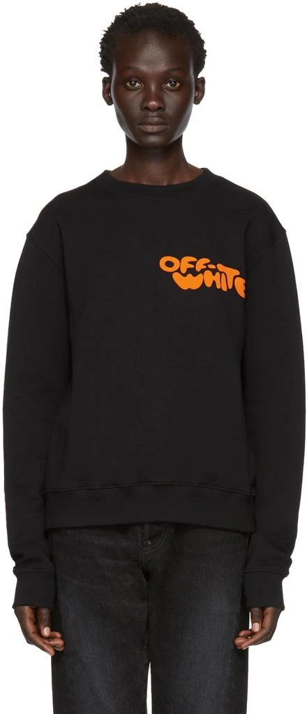 商品Off-White|Black Bubble Font Slim Sweatshirt,价格¥1436,第1张图片