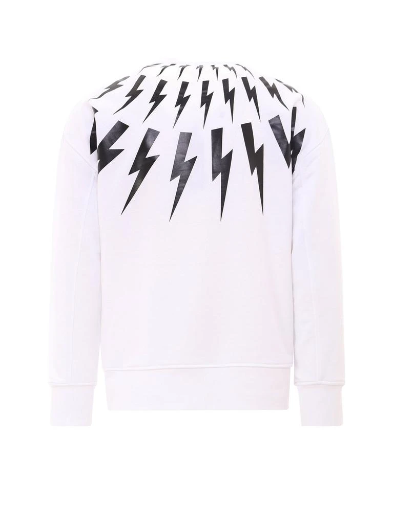 商品Neil Barrett|Neil Barrett Thunderbolt Print Sweatshirt,价格¥1515,第2张图片详细描述