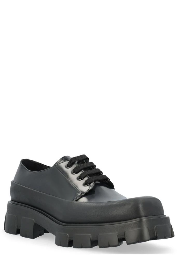 商品Prada|Prada Chunky Lace-Up Derby Shoes,价格¥10725,第2张图片详细描述