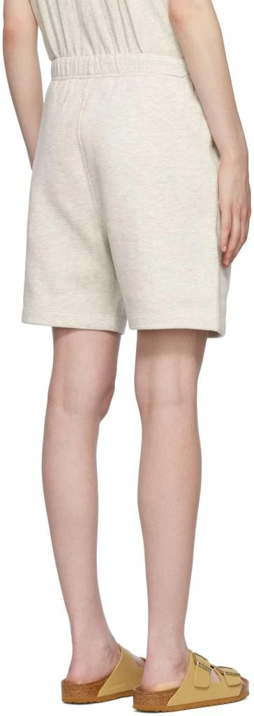 商品Essentials|Off-White Cotton Shorts,价格¥584,第3张图片详细描述