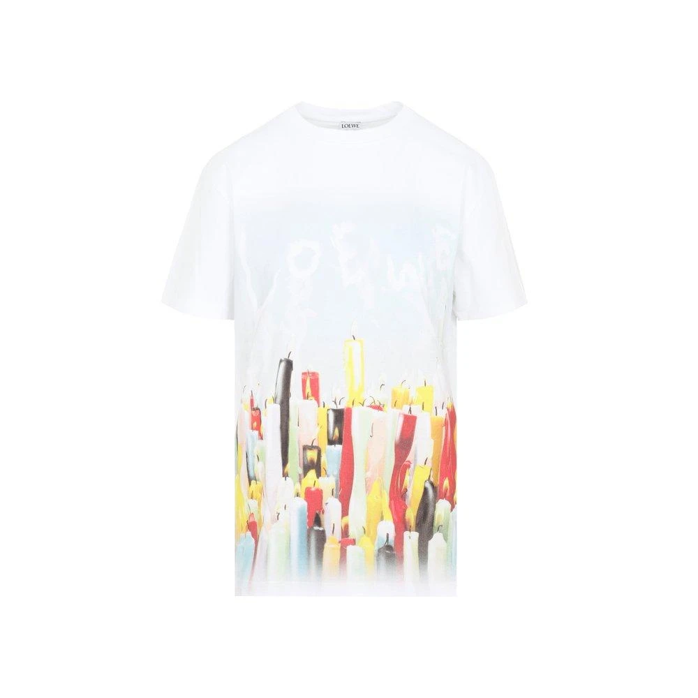 商品Loewe|Loewe Candles Printed T-Shirt,价格¥2526,第1张图片