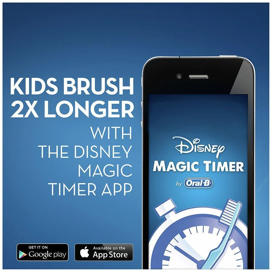 商品Oral-B|Battery Toothbrush for Kids 3+, Disney's Frozen Soft,价格¥60,第2张图片详细描述