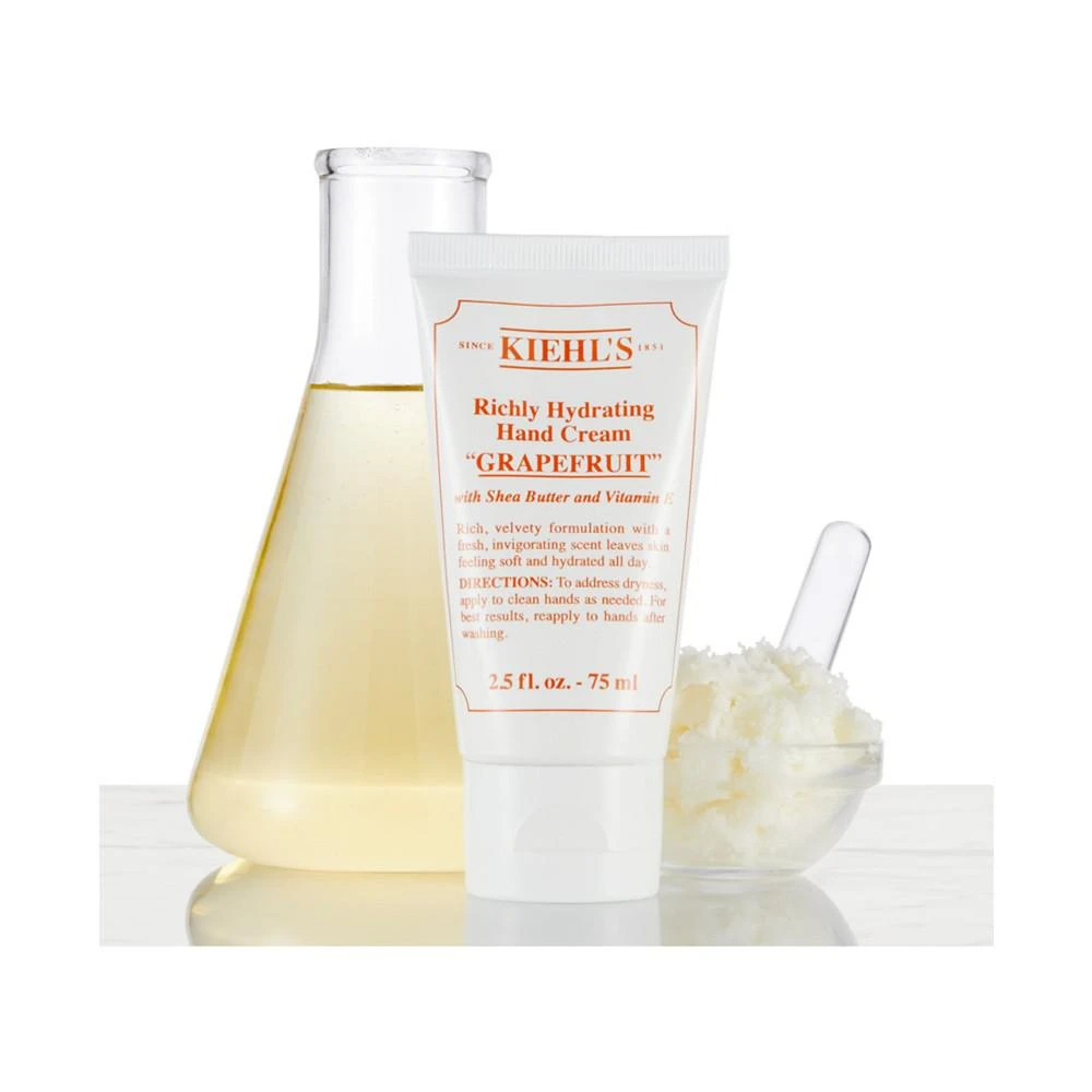 商品Kiehl's|Richly Hydrating Hand Cream - Grapefruit, 2.5-oz.,价格¥134,第3张图片详细描述