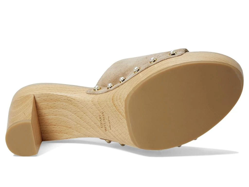 商品Stuart Weitzman|Pearl Clog 85 Sandal,价格¥2336,第3张图片详细描述