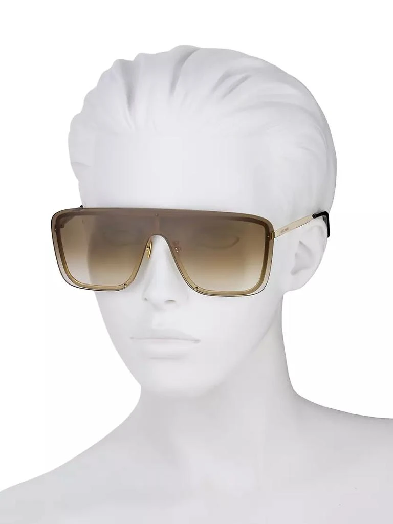 商品Yves Saint Laurent|New Wave 99MM Mask Sunglasses,价格¥4216,第4张图片详细描述