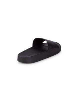 商品Vince|Winston Perforated Leather Slides,价格¥319,第3张图片详细描述